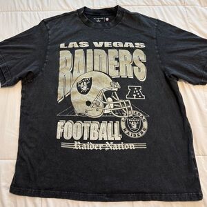 Abercrombie and Fitch Las Vegas Raiders Graphic T-Shirt Men’s XL NFL Tee